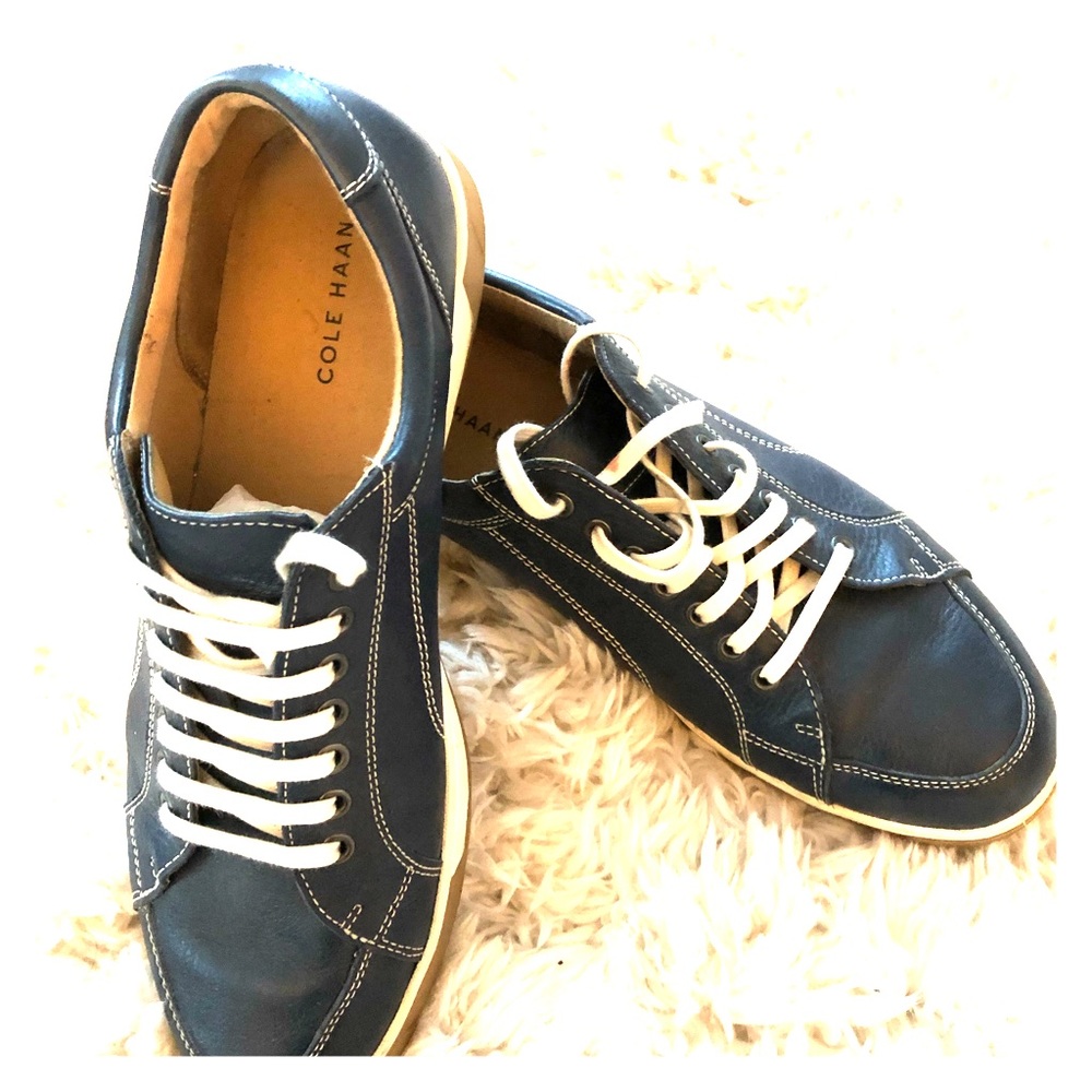 Cole Hann Sneakers Blue and Cream 11 US